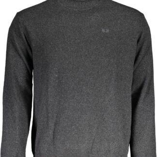 La Martina - Black Wool Men Sweater