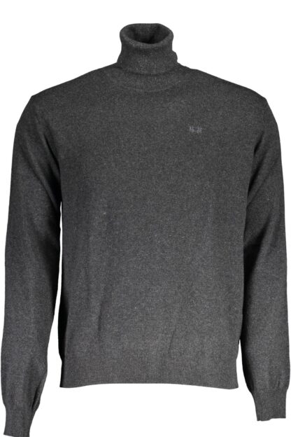 La Martina - Gray Wool Men Sweater