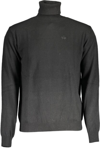 La Martina - Black Wool Men Sweater