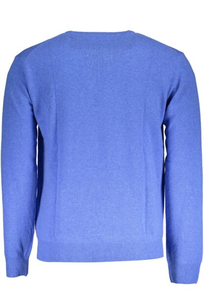 La Martina - Blue Wool Men Sweater