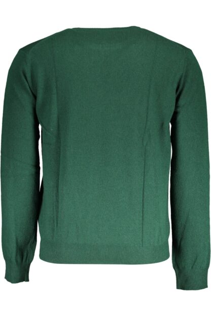 La Martina - Green Wool Men Sweater