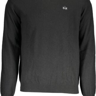 La Martina - Gray Wool Men Sweater