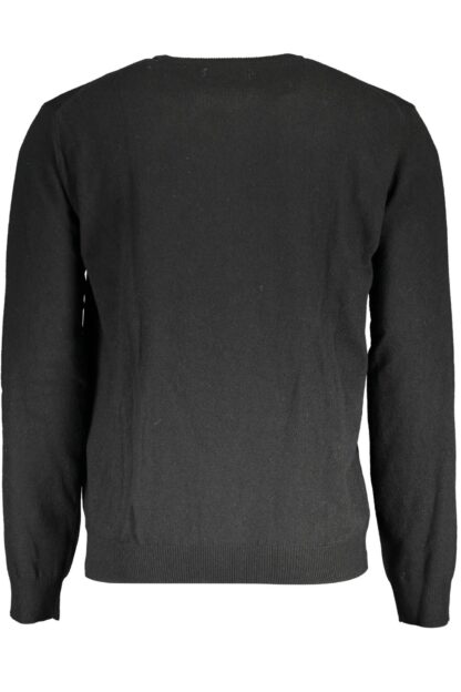 La Martina - Black Wool Men Sweater