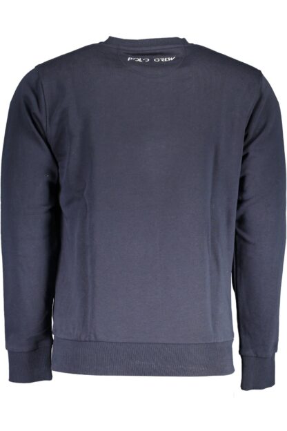 La Martina - Blue Cotton Men Sweater