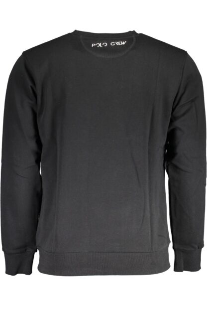 La Martina - Black Cotton Men Sweater