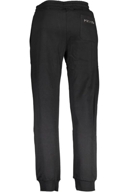 La Martina - Black Cotton Men Sports Pants