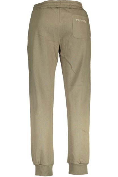 La Martina - Green Cotton Men Sports Pant