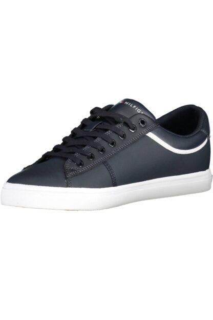 Tommy Hilfiger - Blue Polyester Men Sneaker