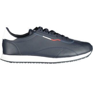 Tommy Hilfiger - Blue Polyester Men Sneaker