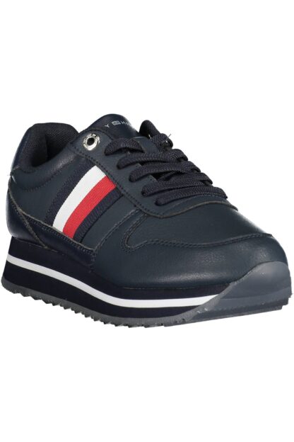 Tommy Hilfiger - Blue Polyester Women Sneaker