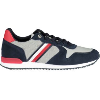 Tommy Hilfiger - Blue Polyester Men Sneaker