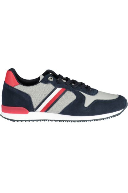 Tommy Hilfiger - Blue Polyester Men Sneaker