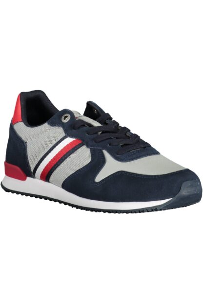 Tommy Hilfiger - Blue Polyester Men Sneaker