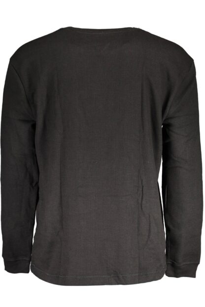 Tommy Hilfiger - Black Cotton Men Sweater