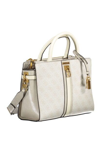 Guess Jeans - White Polyurethane Women Handbag