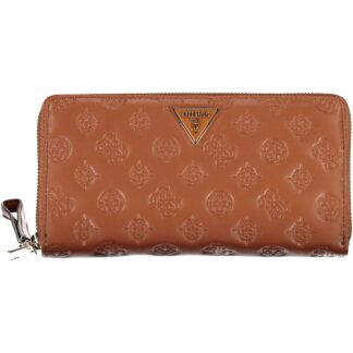 Guess Jeans - Brown Polyurethane Women Wallet