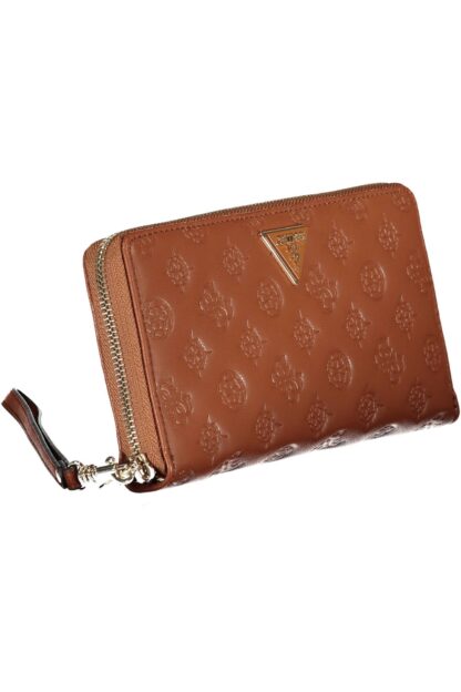 Guess Jeans - Brown Polyurethane Women Wallet