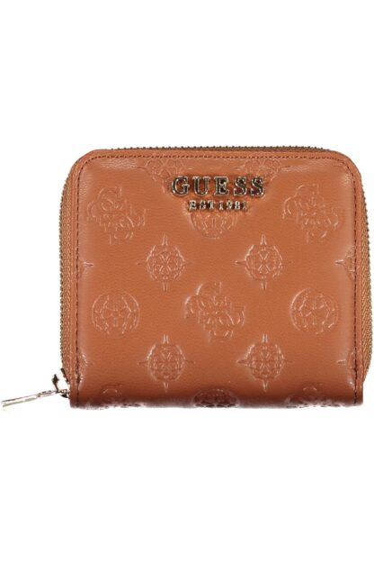 Guess Jeans - Brown Polyurethane Women Wallet