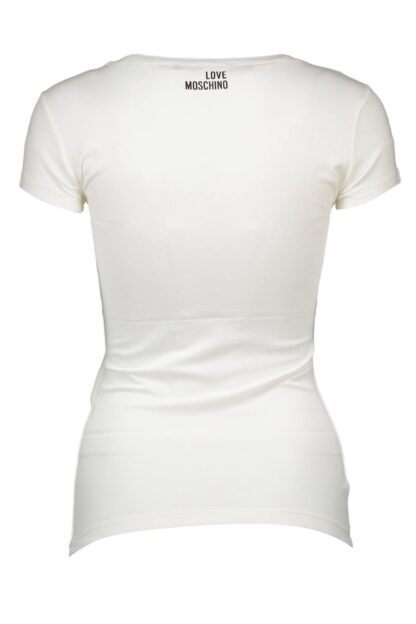 Love Moschino - White Cotton Women Top