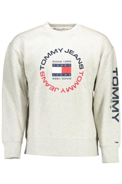 Tommy Hilfiger - Gray Cotton Men Sweater