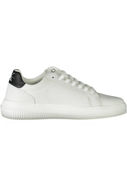 Calvin Klein - White Polyester Men Sneaker