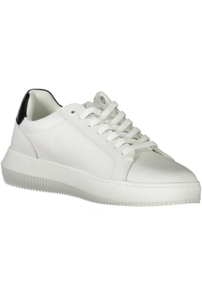 Calvin Klein - White Polyester Men Sneaker