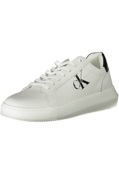 Calvin Klein - White Polyester Men Sneaker