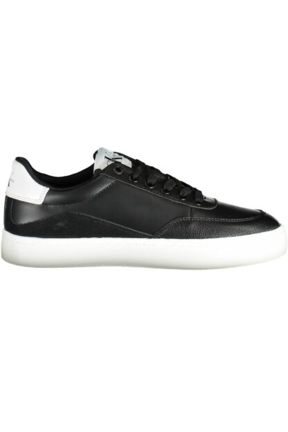 Calvin Klein - Black Leather Women Sneaker