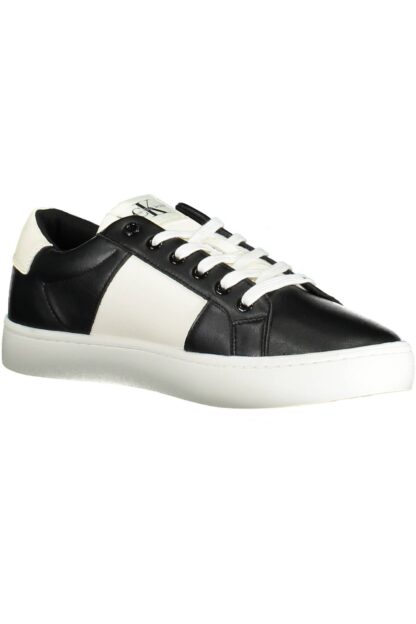 Calvin Klein - Black Recycled Leather Men Sneaker