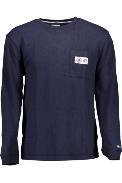 Tommy Hilfiger - Blue Cotton Men Sweater