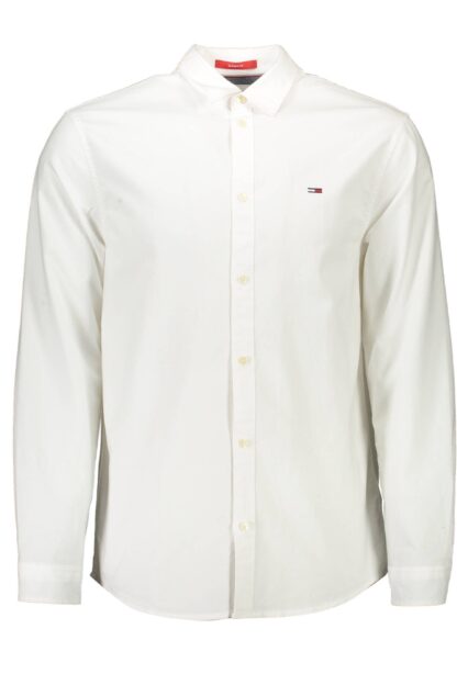 Tommy Hilfiger - White Cotton Men Shirt