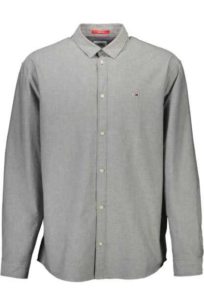 Tommy Hilfiger - Gray Cotton Men Shirt