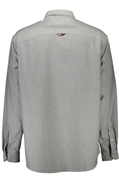 Tommy Hilfiger - Gray Cotton Men Shirt