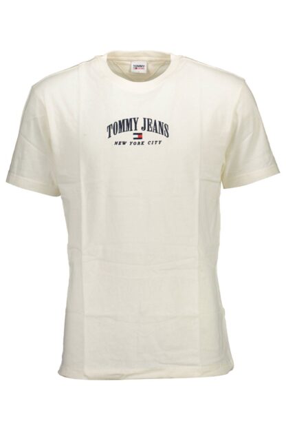 Tommy Hilfiger - White Cotton Men T-Shirt