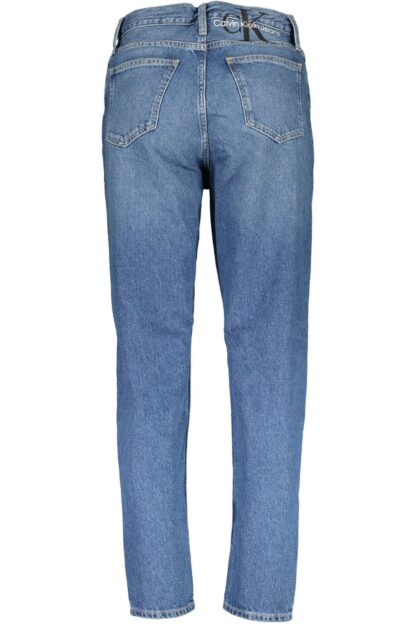 Calvin Klein - Blue Cotton Women Jeans