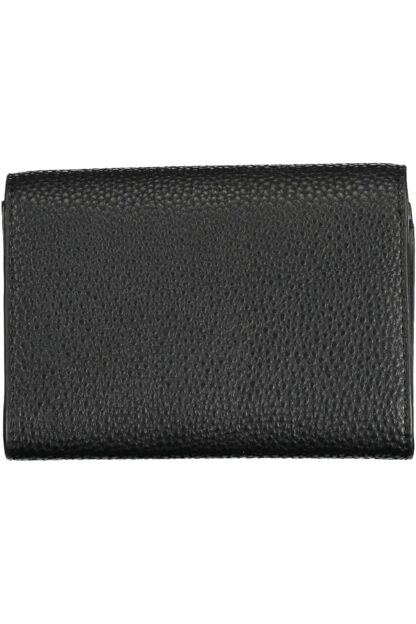 Tommy Hilfiger - Black Polyurethane Women Wallet