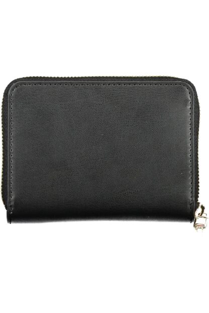 Tommy Hilfiger - Black Polyurethane Women Wallet