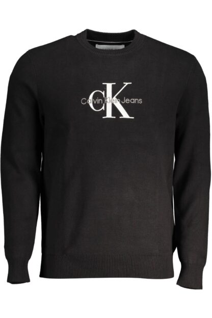 Calvin Klein - Black Cotton Men Sweater