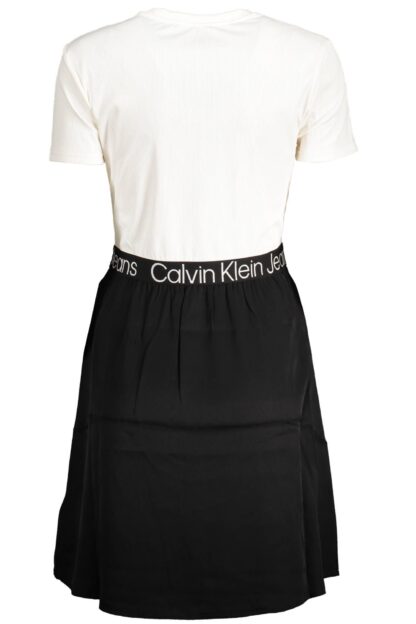 Calvin Klein - White Polyester Women Dress