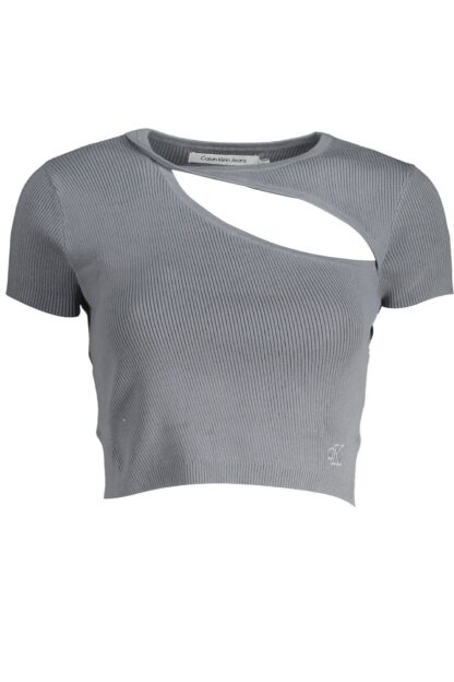 Calvin Klein - Gray Cotton Women T-Shirt