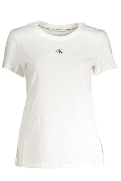 Calvin Klein - White Cotton Women T-Shirt