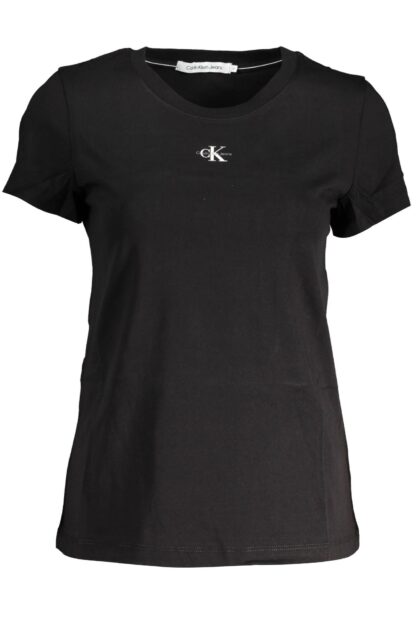 Calvin Klein - Black Cotton Women T-Shirt