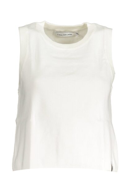 Calvin Klein - White Cotton Women Top