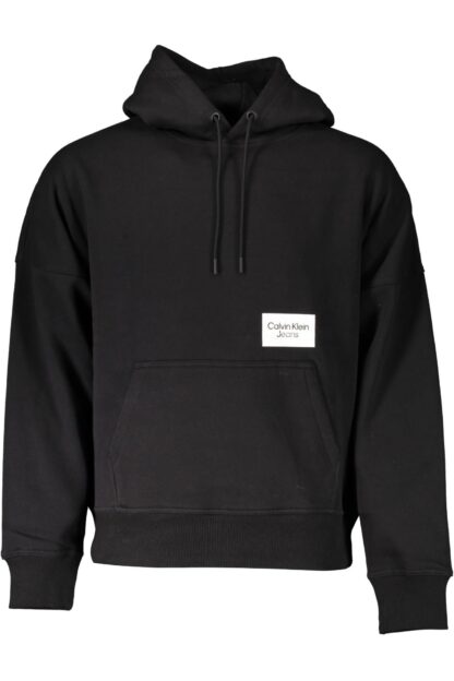 Calvin Klein - Black Cotton Men Sweatshirt