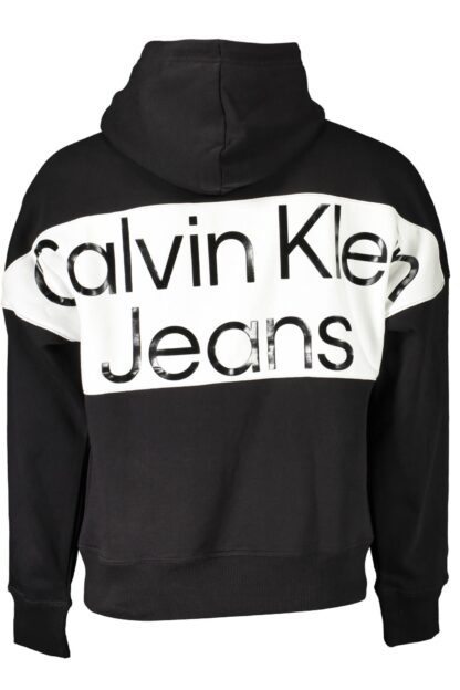 Calvin Klein - Black Cotton Men Sweatshirt