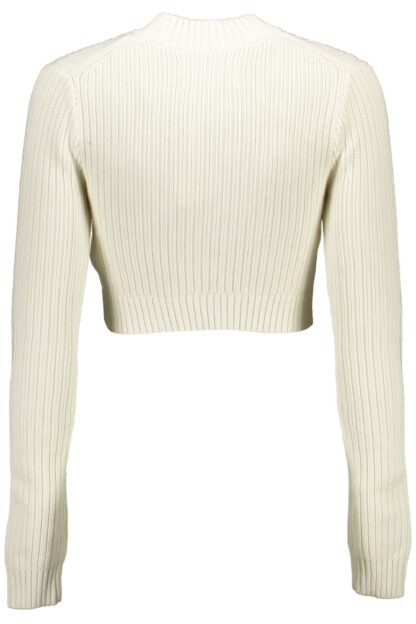 Calvin Klein - White Cotton Women Cardigan