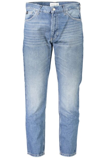 Calvin Klein - Blue Cotton Men Jeans