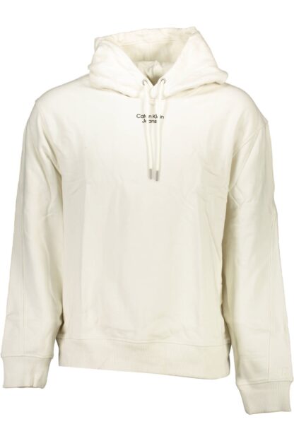 Calvin Klein - White Cotton Men Sweater