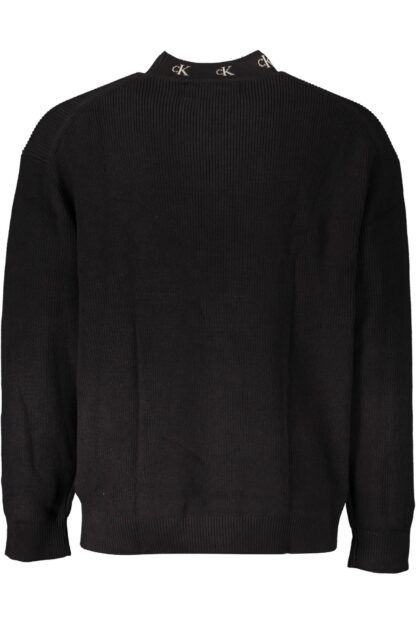 Calvin Klein - Black Cotton Men Sweater