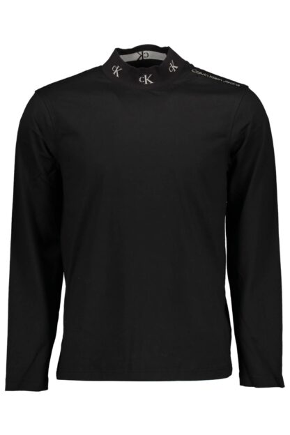 Calvin Klein - Black Cotton Men T-Shirt